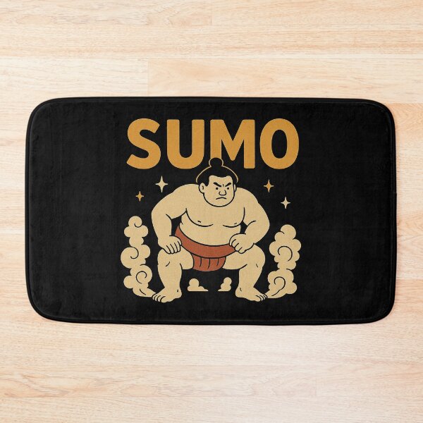 Item preview, Vintage Sumo Wrestler Powerful Stance Art designed and sold by zzz888.
