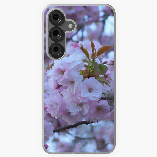 Item preview, Bright Pink and White Spring Cherry Blossom Close-Up designed and sold by Pierre de la Mare.