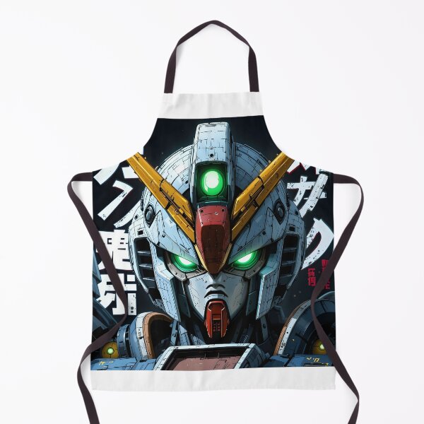 Item preview, Battle-Worn Mecha Head with Cyberpunk Glow designed and sold by kamitkamit.