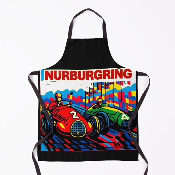 Item preview, Nurburgring 1956 vintage poster Variation#4 designed and sold by Helios Be. Lavsh.