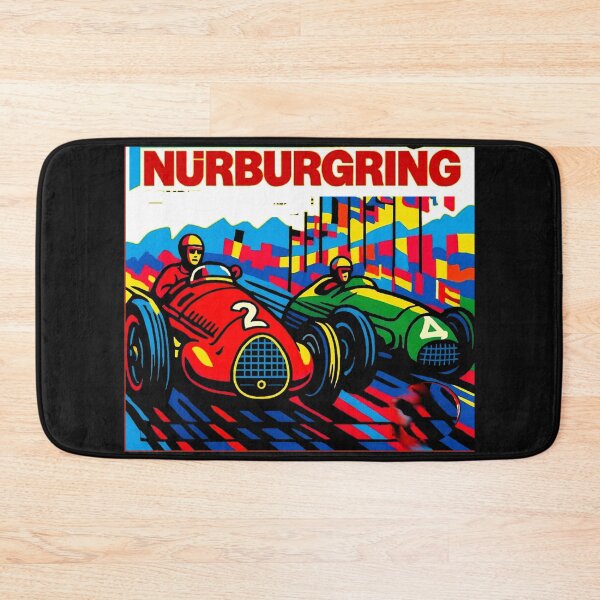 Item preview, Nurburgring 1956 vintage poster Variation#4 designed and sold by Helios Be. Lavsh.