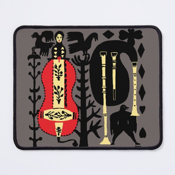 Item preview, Bagpipes with Hurdy-Gurdy and Birdman designed and sold by inkle.