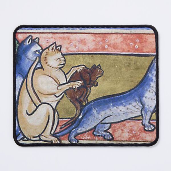 Item preview, Hunting Cats designed and sold by marginalmarginalia.