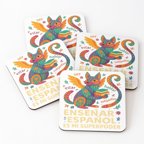 Item preview, Enseñar Español es mi Superpoder | Alebrije Cultural Design designed and sold by Mi Clase Divertida.