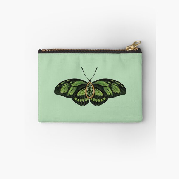 Item preview, Birth Gemstone Butterfly (August) - Dido Longwing Butterfly with Peridot Gemstone designed and sold by Scarlet Swan.