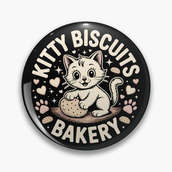 Item preview, Kitty Biscuits Bakery - Perfect gift for cat lovers, bakers, cozy homebodies, and anyone obsessed with cute kneading kitty art.  designed and sold by ZyziowskyArt.