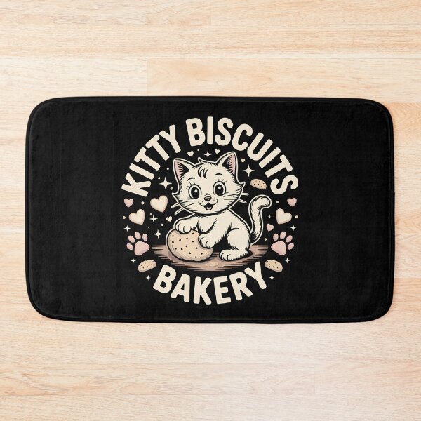 Item preview, Kitty Biscuits Bakery - Perfect gift for cat lovers, bakers, cozy homebodies, and anyone obsessed with cute kneading kitty art.  designed and sold by ZyziowskyArt.