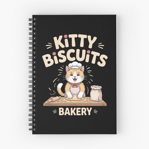 Item preview, Kitty Biscuits Bakery - Perfect gift for cat lovers, bakers, cozy homebodies, and anyone obsessed with cute kneading kitty art. designed and sold by ZyziowskyArt.