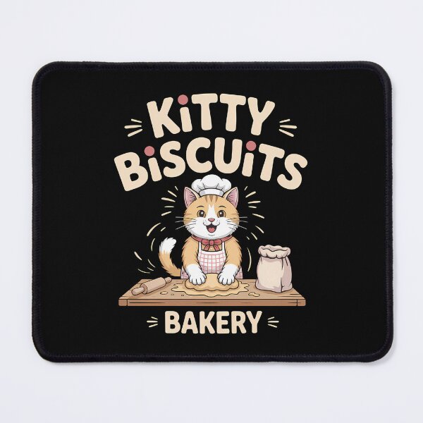 Item preview, Kitty Biscuits Bakery - Perfect gift for cat lovers, bakers, cozy homebodies, and anyone obsessed with cute kneading kitty art. designed and sold by ZyziowskyArt.