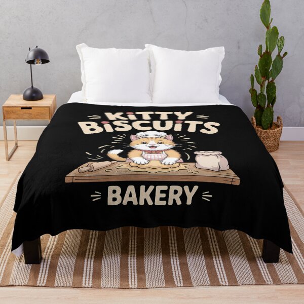 Item preview, Kitty Biscuits Bakery - Perfect gift for cat lovers, bakers, cozy homebodies, and anyone obsessed with cute kneading kitty art. designed and sold by ZyziowskyArt.