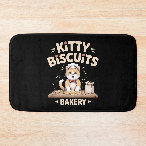 Item preview, Kitty Biscuits Bakery - Perfect gift for cat lovers, bakers, cozy homebodies, and anyone obsessed with cute kneading kitty art. designed and sold by ZyziowskyArt.