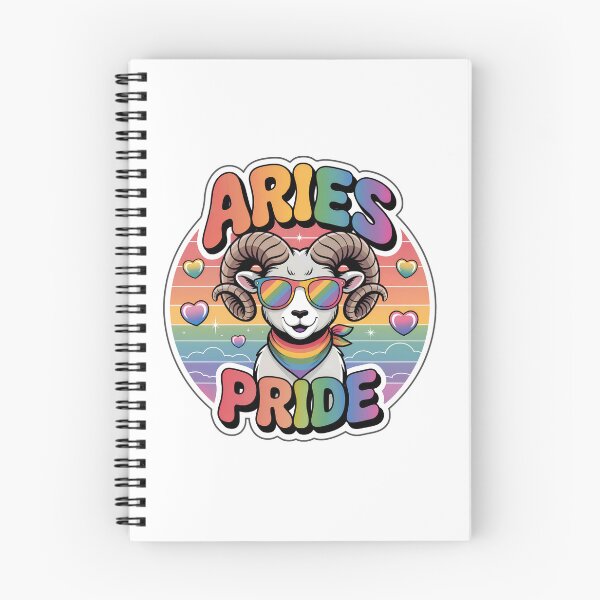 Item preview, Aries Pride Month Sticker | Cute Chibi Rainbow Ram Zodiac Art designed and sold by Nuist25.