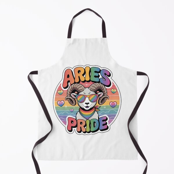 Item preview, Aries Pride Month Sticker | Cute Chibi Rainbow Ram Zodiac Art designed and sold by Nuist25.