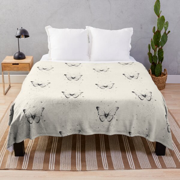 Item preview, Black Aesthetic Butterflies – Minimalist Soft Grunge Vibe designed and sold by GiriaGallery.