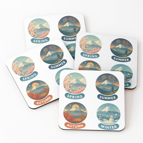 Item preview, Mt. Fuji Through the Seasons – Japan’s Fourfold Beauty designed and sold by SHIBAINU3132.