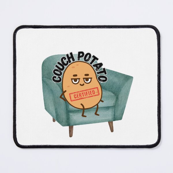Item preview, Couch potato certified funny lazy dad potato designed and sold by ClickATee Store .