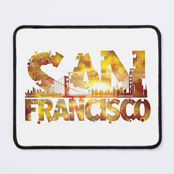 Item preview, San Francisco Golden Puzzle Pop Aestetic, Trendy,Reloaded, Viral Drop 2025 designed and sold by Imaginarium of Chaos falcon88 .