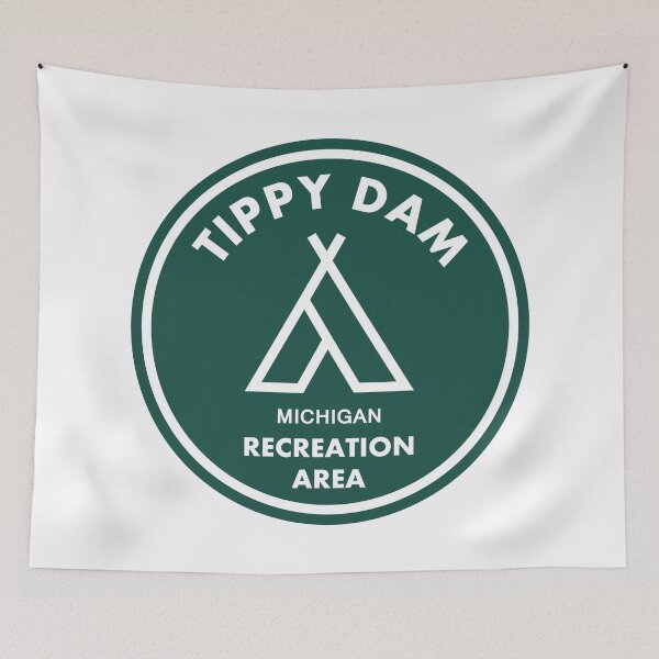 Item preview, Tippy Dam Recreation Area Michigan Tent designed and sold by bivenart.
