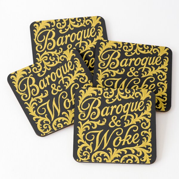 Item preview, Baroque & Woke. Funny & ornate. designed and sold by Shoot-The-Moon.
