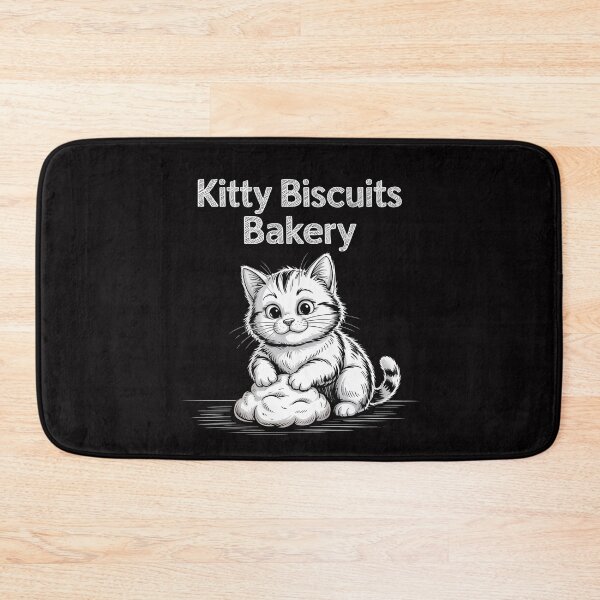 Item preview, Kitty Biscuits Bakery - Perfect gift for cat lovers, bakers, cozy homebodies, and anyone obsessed with cute kneading kitty art. designed and sold by ZyziowskyArt.