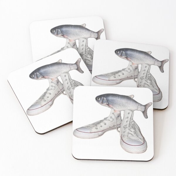 Item preview, Realistic Fish Wearing Shoes designed and sold by Sell Out Core.