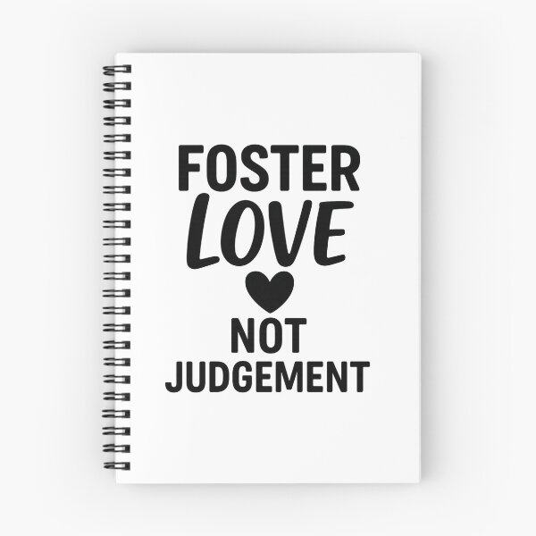 Item preview, Foster Love Not Judgement T-Shirt – Supportive Foster Parent Gift Idea designed and sold by Just You Tee | Say It Loud, Wear It Proud.