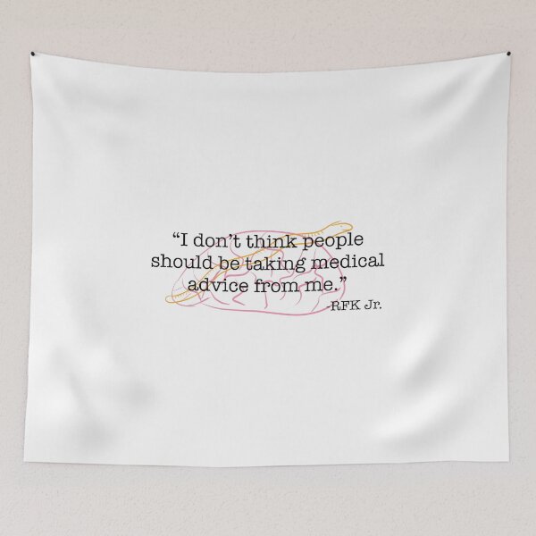 Item preview, Don’t listen to RFK Jr. (brain worm version) designed and sold by emilyrosew1.