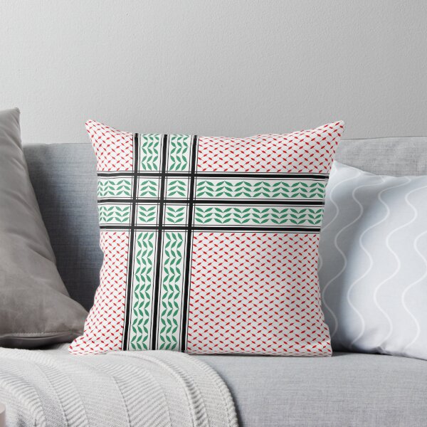 Item preview, Keffiyeh Palestinian Flag colors Pattern designed and sold by BluedarkArt.