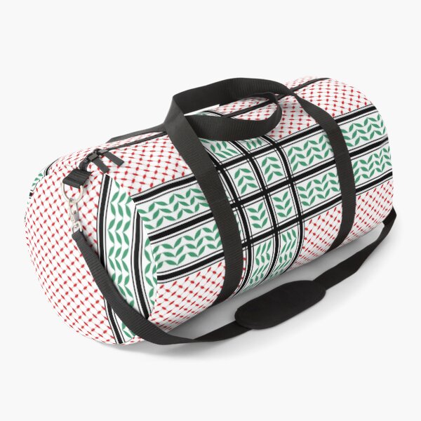 Item preview, Keffiyeh Palestinian Flag colors Pattern designed and sold by BluedarkArt.