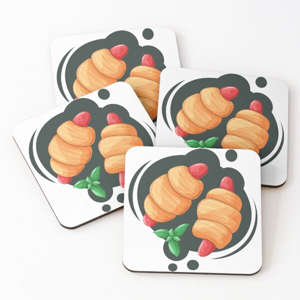 Item preview, Sausage rolls wrapped in golden dough designed and sold by thkatefox.