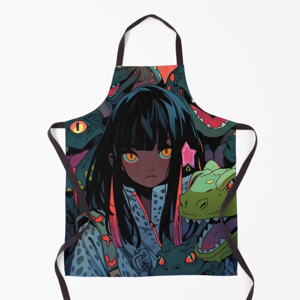 Item preview, Fierce Girl with Lurking Lizards designed and sold by bubblegoth.