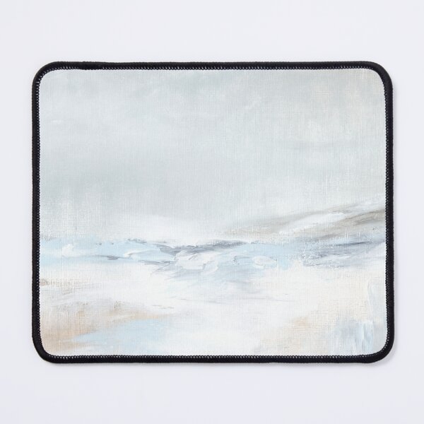 Item preview, Current - Abstract Beach Coastal Landscape Painting, Calm Modern Art designed and sold by nlsdesignllc.
