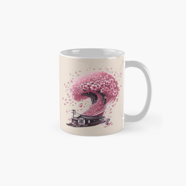 Item preview, The Great Sakura Wave designed and sold by NerdiPop.