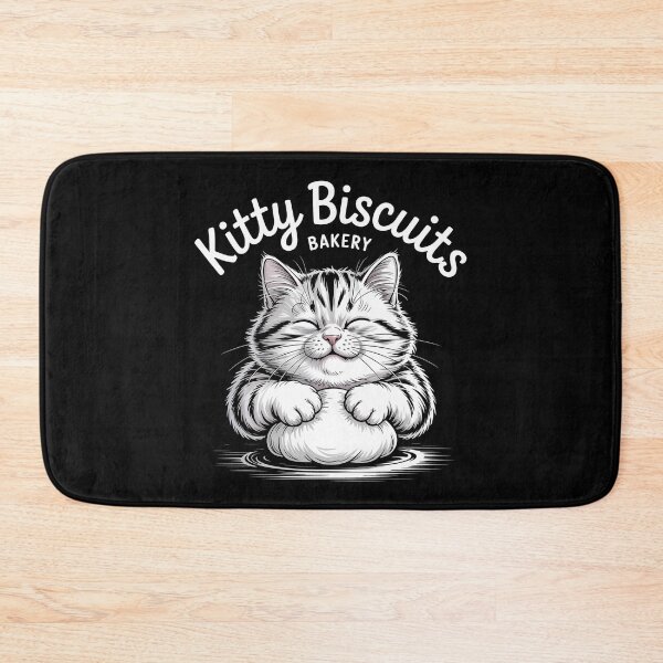 Item preview, Kitty Biscuits Bakery - Perfect gift for cat lovers, bakers, cozy homebodies, and anyone obsessed with cute kneading kitty art. designed and sold by ZyziowskyArt.