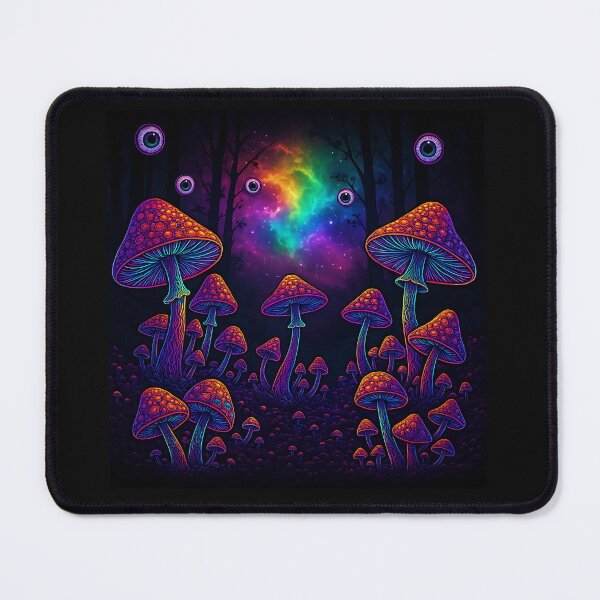 Item preview, “Cosmic Shrooms – Psychedelic Forest Gateway” designed and sold by Venusmake.