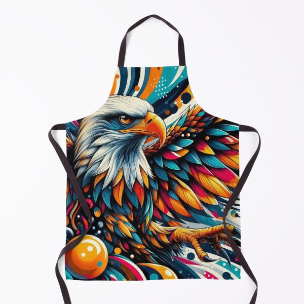 Item preview, colorful eagle designed and sold by Dogandesighn.
