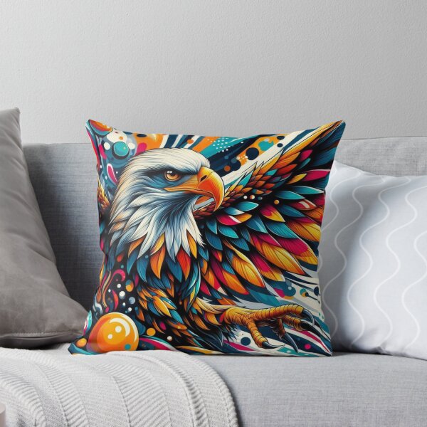 Item preview, colorful eagle designed and sold by Dogandesighn.