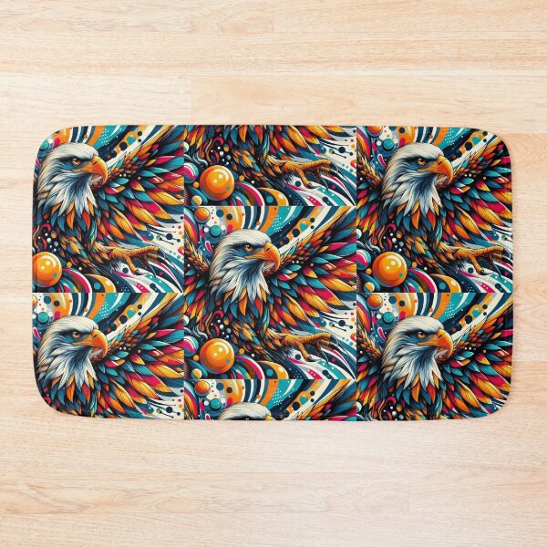 Item preview, colorful eagle designed and sold by Dogandesighn.