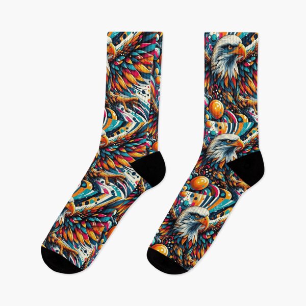 Item preview, colorful eagle designed and sold by Dogandesighn.