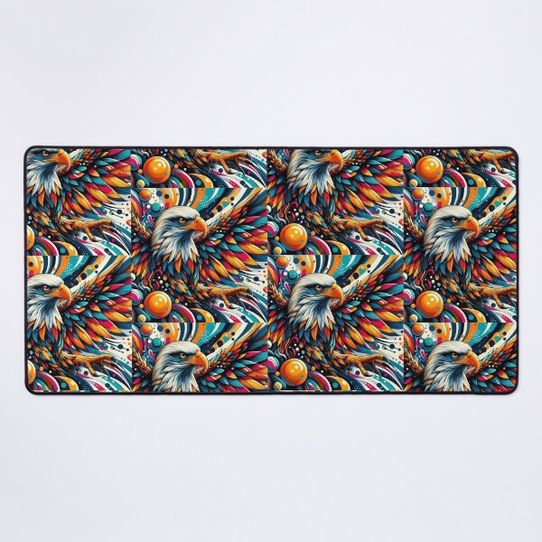 Item preview, colorful eagle designed and sold by Dogandesighn.