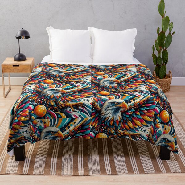 Item preview, colorful eagle designed and sold by Dogandesighn.