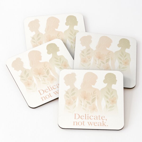 Item preview, Delicate, Not Weak – Feminine Strength Art designed and sold by Venusmake.