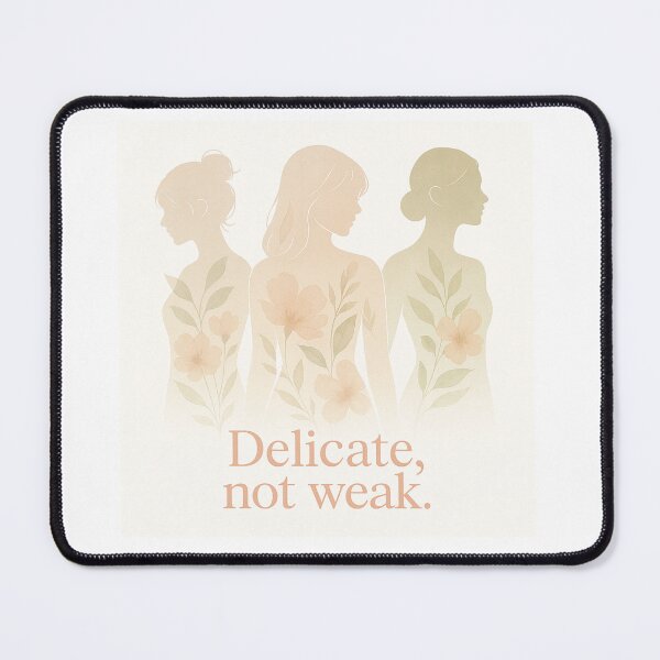 Item preview, Delicate, Not Weak – Feminine Strength Art designed and sold by Venusmake.