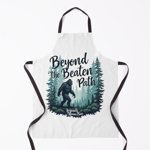Item preview, Beyond the Beaten Path Bigfoot Design – Legends Roam Free Adventure Art designed and sold by Jason123za.