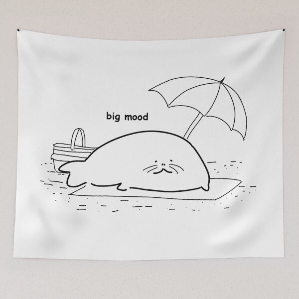 Item preview, Big mood designed and sold by unsurecreature.
