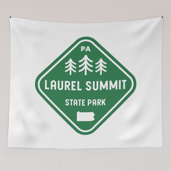 Item preview, Laurel Summit State Park Pennsylvania Rhombus designed and sold by bivenart.