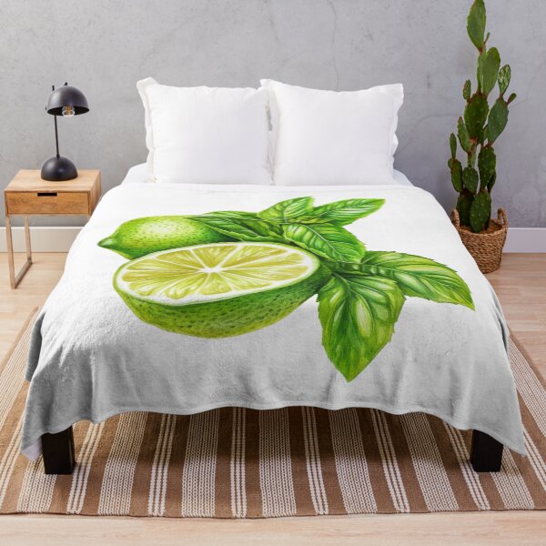 Item preview, Zesty Lime and Mint Watercolor T-Shirt Fresh Citrus Vibes for Foodies designed and sold by AchaRat.