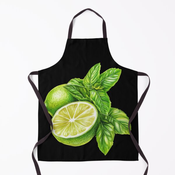 Item preview, Zesty Lime and Mint Watercolor T-Shirt Fresh Citrus Vibes for Foodies designed and sold by AchaRat.