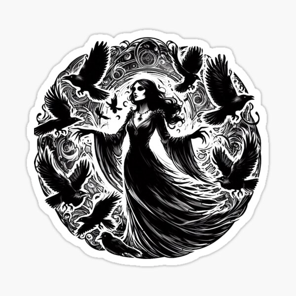 Morgana le Fay Camelot | Excalibur Sticker