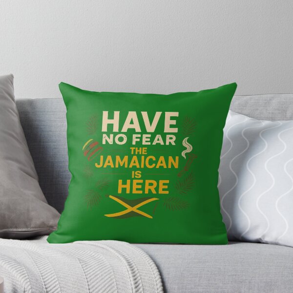 Item preview, Have No Fear The Jamaican Is Here – Funny Caribbean Pride designed and sold by Afrocarribe.